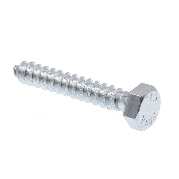 Prime-Line Hex Lag Screw 5/16in X 2in A307 Grade A Zinc Plated Steel 100PK 9055593 - main